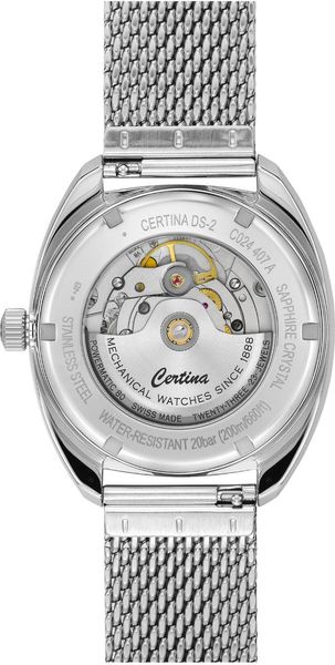 Certina Heritage DS-2 Powermatic C024.407.11.051.00 Orologio automatico uomo Orologio da immersione Certina Heritage DS-2 Powermatic C024.407.11.051.00 Orologio automatico uomo Orologio da immersione