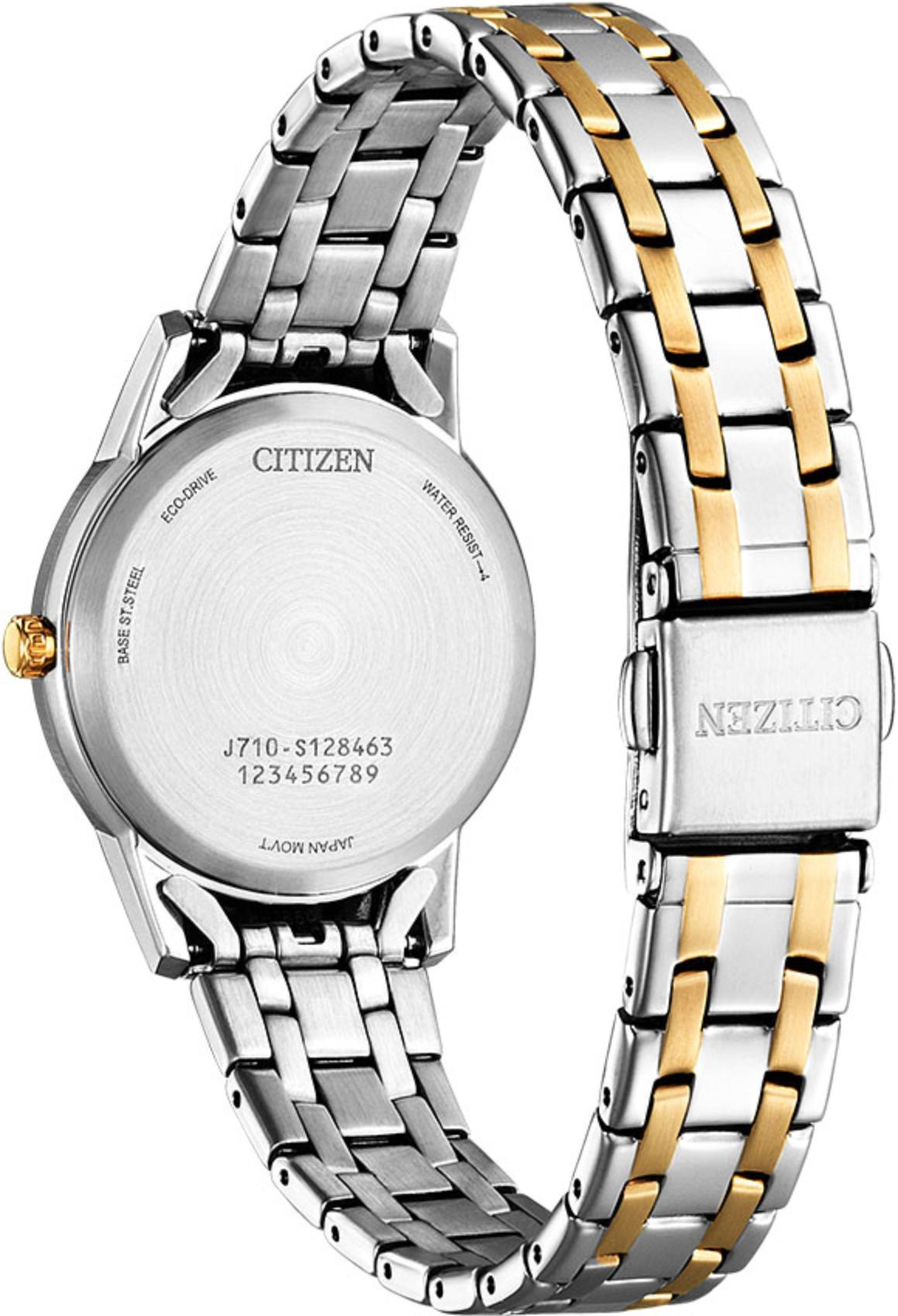 Citizen Damen Elegance FE1246-85A Damenarmbanduhr Solarbetrieb