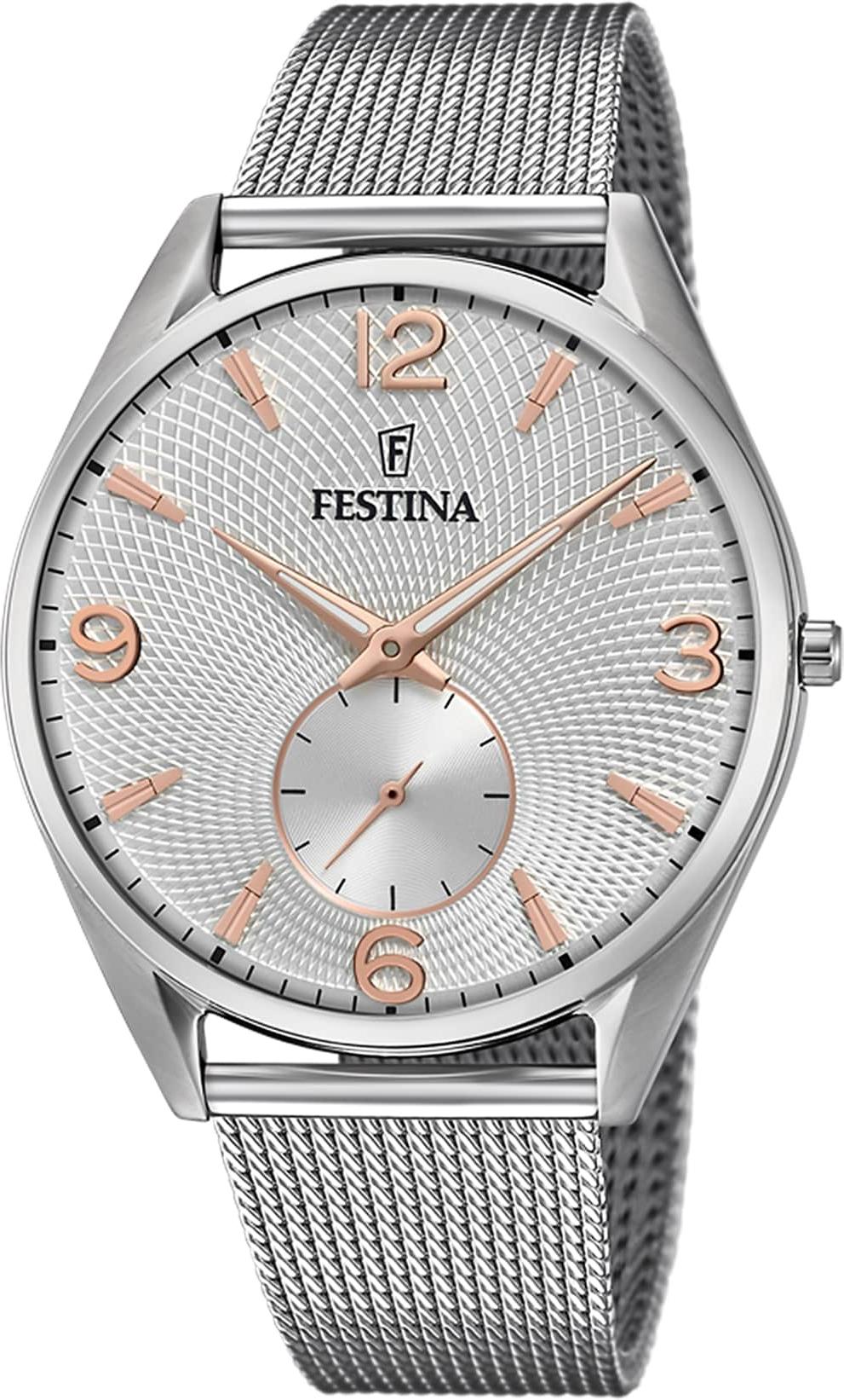 Festina Retro F6869/1 Heren armbandhorloge