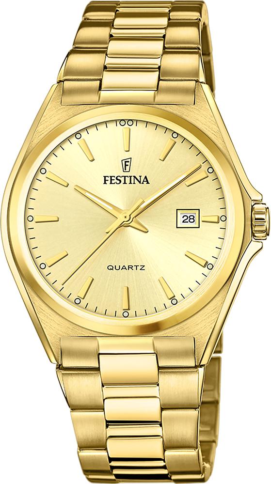 Festina Stahlband klassisch F20555/3 Heren armbandhorloge