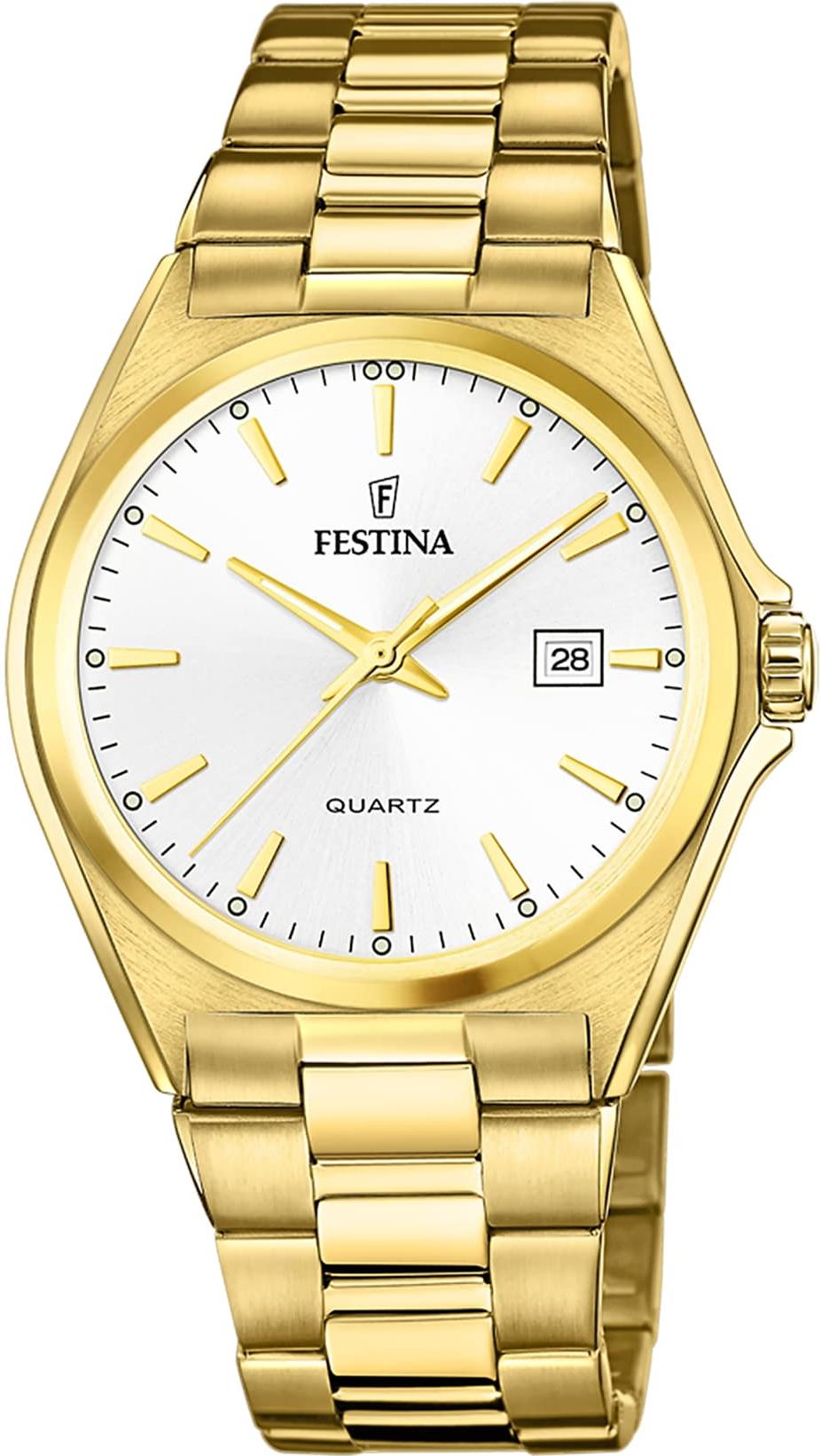 Festina Stahlband klassisch F20555/2 Montre-Bracelet pour hommes