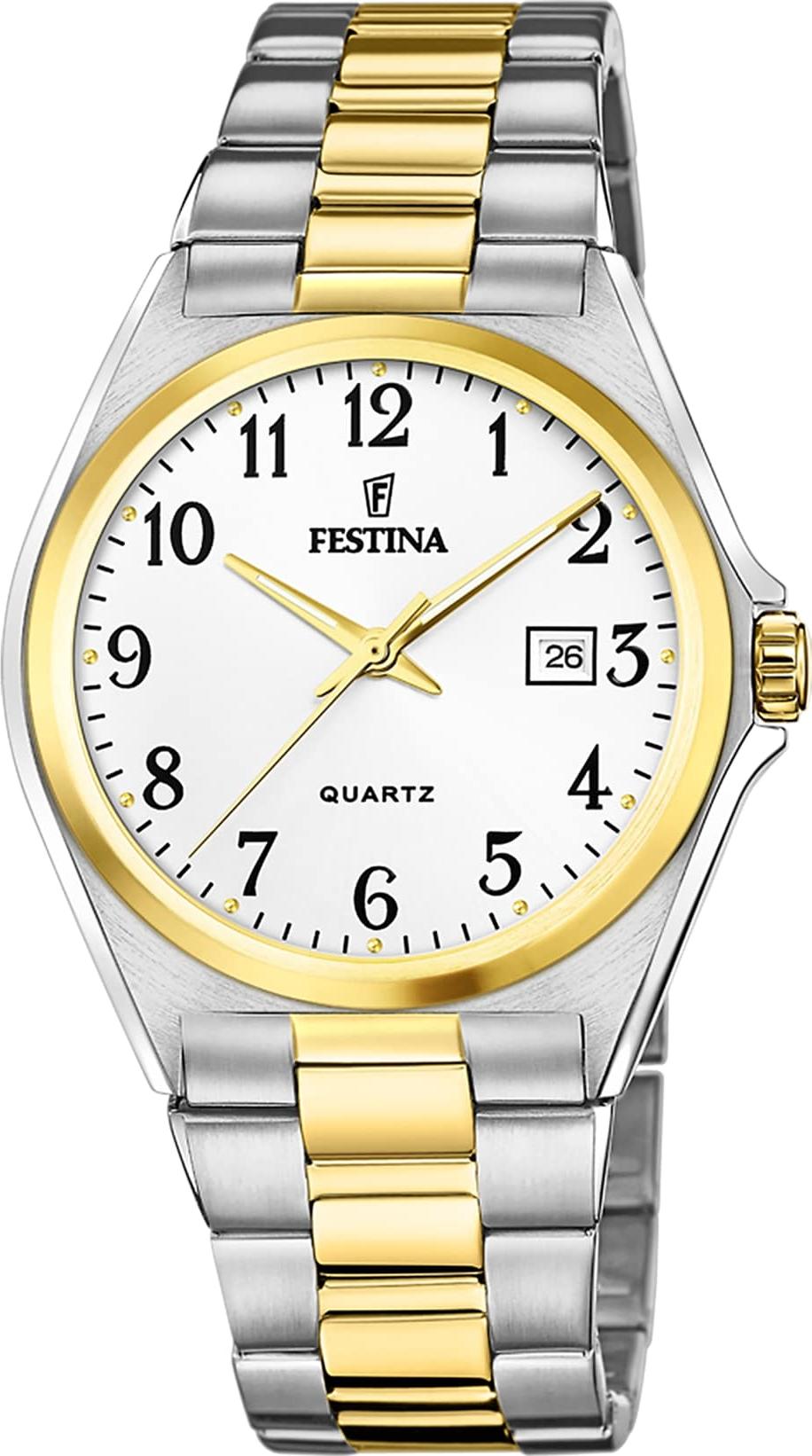 Festina Stahlband klassisch F20554/1 Herrenarmbanduhr