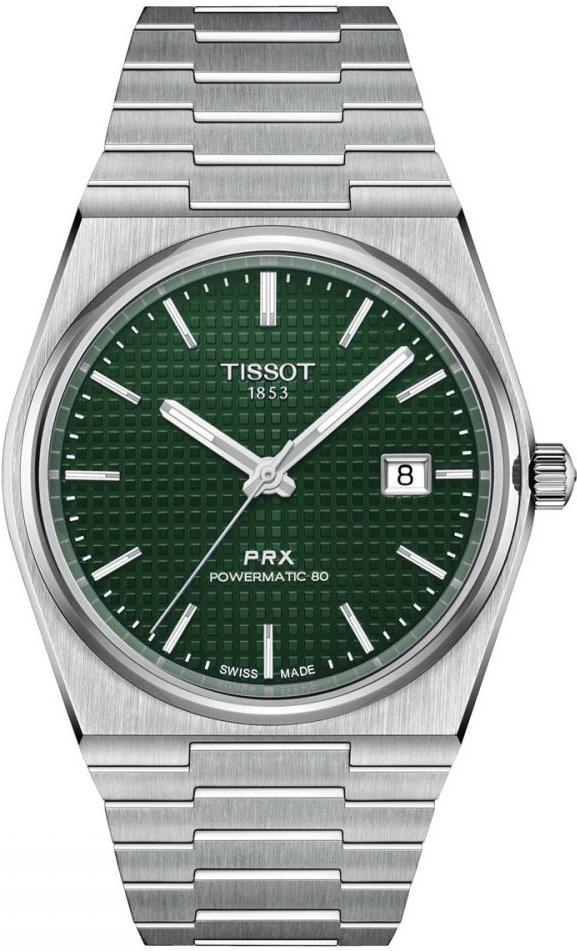 Tissot PRX 40mm T137.407.11.091.00 Montre-Bracelet pour hommes Rétro