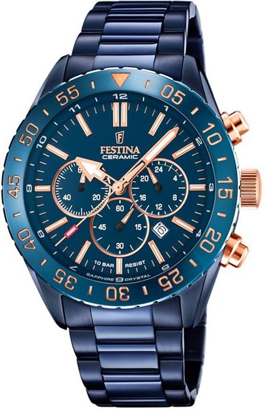 Festina Keramik F20576/1 Cronógrafo para hombres Festina Keramik F20576/1 Cronógrafo para hombres