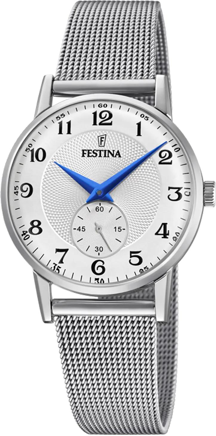 Festina Stahlband klassisch F20572/1 Damenarmbanduhr