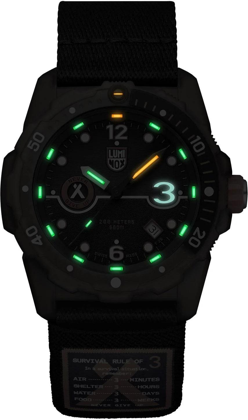 Luminox BEAR GRYLLS SURVIVAL 3720 ECO SERIES XB.3721.ECO Herrenarmbanduhr Taucheruhr