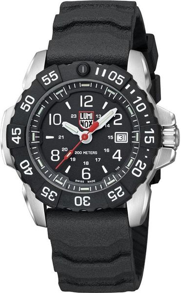 Luminox NAVY SEAL STEEL 3250 SERIES XS.3251.CB Orologio da polso uomo Orologio da immersione Luminox NAVY SEAL STEEL 3250 SERIES XS.3251.CB Orologio da polso uomo Orologio da immersione