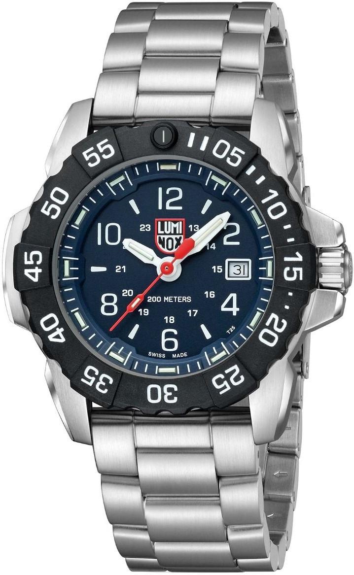 Luminox NAVY SEAL STEEL 3250 SERIES XS.3254.CB Reloj de buceo para hombres Restitente al Agua hasta los 200m