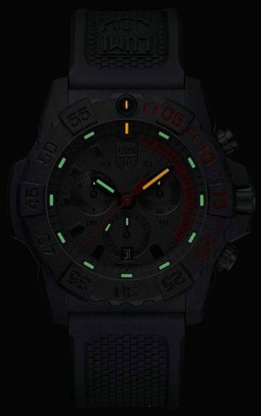 Luminox NAVY SEAL CHRONOGRAPH 3580 SERIES XS.3581 Herenchronograaf Duikhorloge Luminox NAVY SEAL CHRONOGRAPH 3580 SERIES XS.3581 Herenchronograaf Duikhorloge