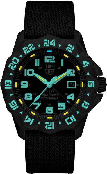 Luminox F-117 NIGHTHAWK 6400 SERIES XA.6421 Heren armbandhorloge Duikhorloge Luminox F-117 NIGHTHAWK 6400 SERIES XA.6421 Heren armbandhorloge Duikhorloge
