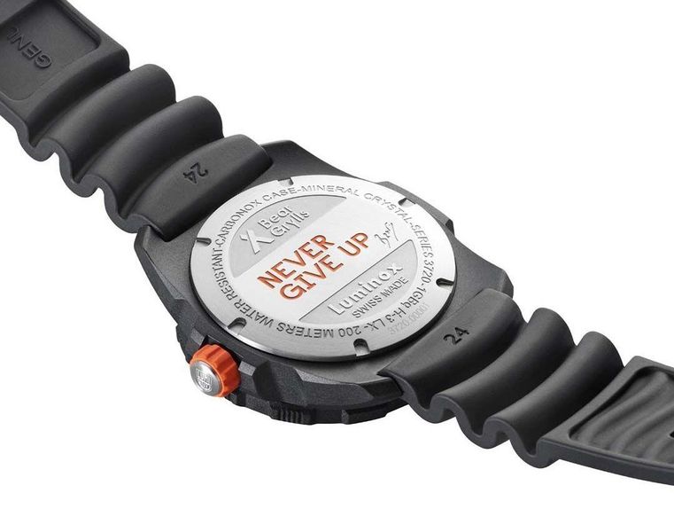 Luminox BEAR GRYLLS SURVIVAL 3720 SEA SERIES XB.3723 Reloj de Pulsera para hombres Reloj de Buceo