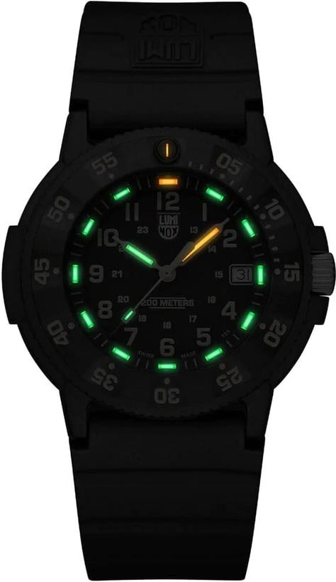 Luminox ORIGINAL NAVY SEAL 3000 EVO SERIES XS.3001.EVO.OR Mens Wristwatch 200m Water-Resistant