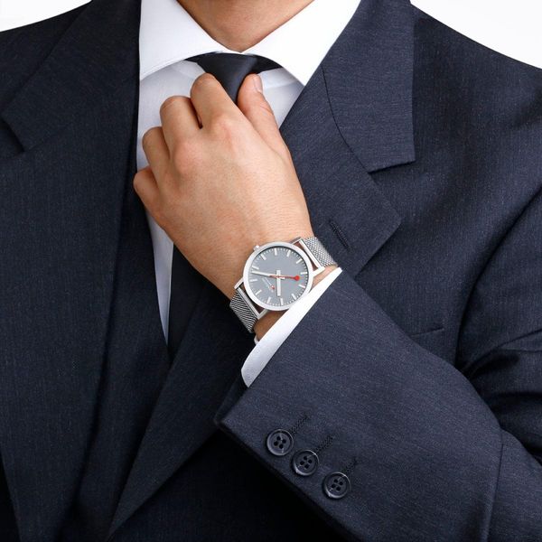 Mondaine Classic A660.30360.80SBJ Mens Wristwatch Mondaine Classic A660.30360.80SBJ Mens Wristwatch
