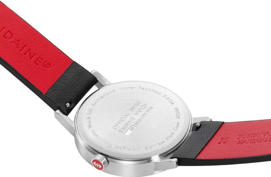 Mondaine Classic A660.30360.16OMV Heren armbandhorloge Mondaine Classic A660.30360.16OMV Heren armbandhorloge