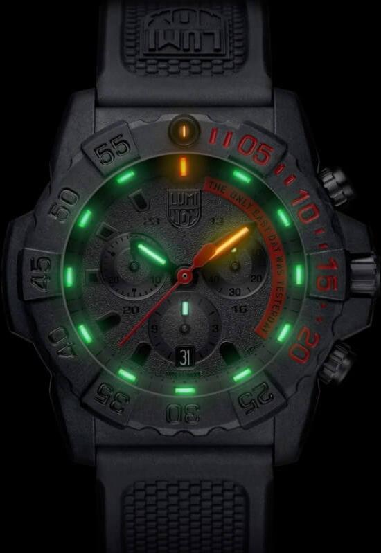 Luminox NAVY SEAL CHRONOGRAPH 3580 SERIES XS.3581.EY Herrenchronograph