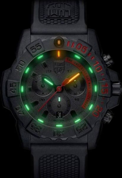 Luminox NAVY SEAL CHRONOGRAPH 3580 SERIES XS.3581.EY Herenchronograaf Duikhorloge Luminox NAVY SEAL CHRONOGRAPH 3580 SERIES XS.3581.EY Herenchronograaf Duikhorloge