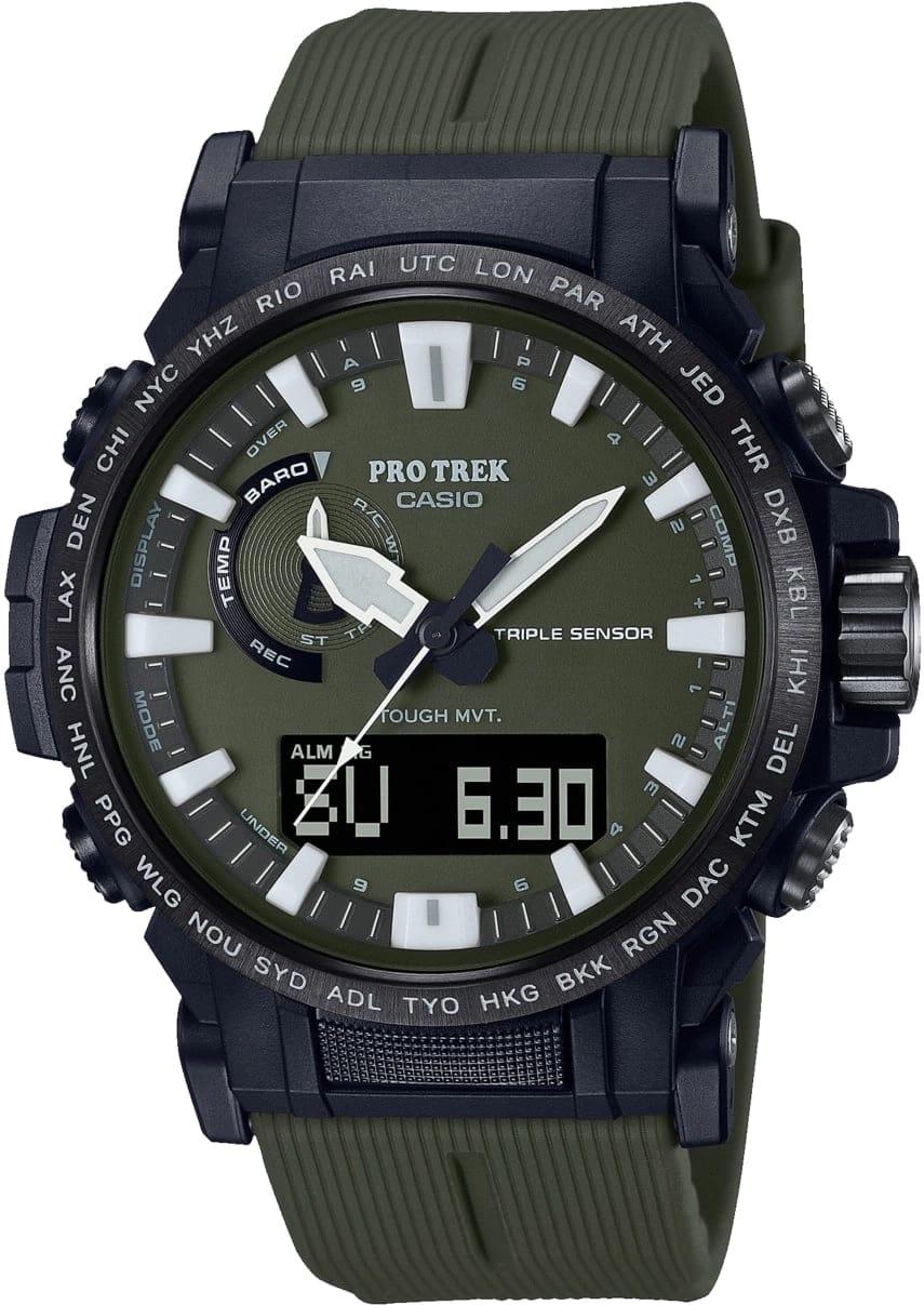 Casio Pro Trek PRW-61Y-3ER Mens Wristwatch With Alarm