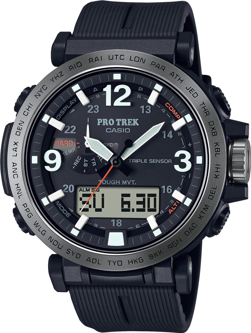 Casio Pro Trek PRW-6611Y-1ER Orologio da polso uomo Con allarme