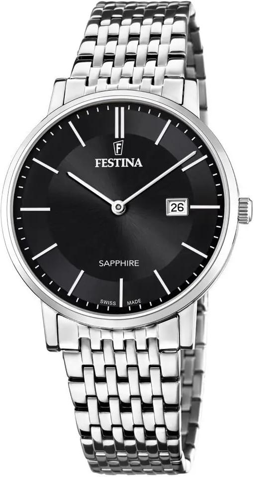 Festina Swiss Made F20018/3 Herrenarmbanduhr