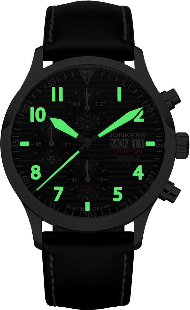 Junkers W33 Limited Editon 9.14.02.02 Mens Chronograph Highly Limited Edition Junkers W33 Limited Editon 9.14.02.02 Mens Chronograph Highly Limited Edition