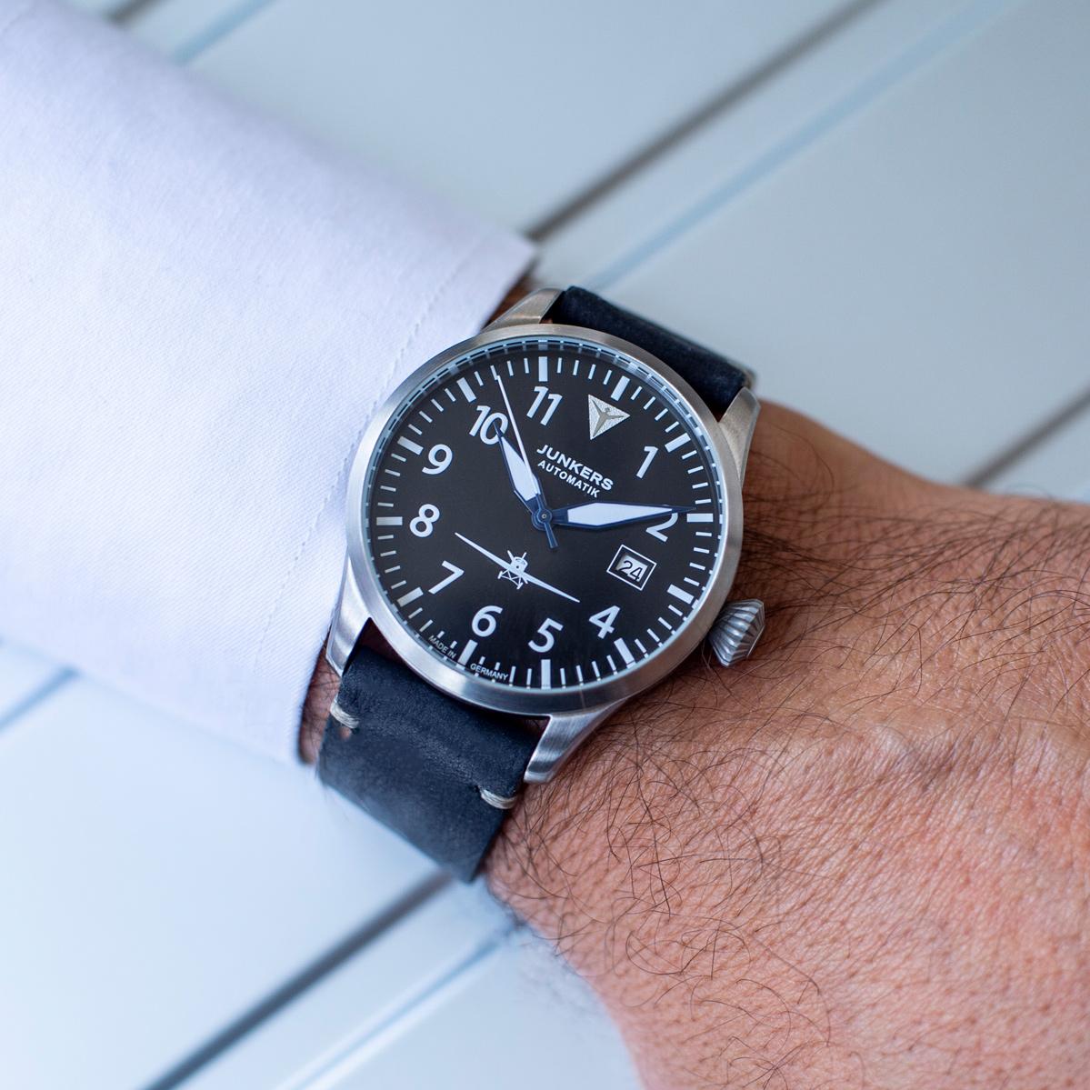 Junkers Flieger 9.58.01.02 Orologio automatico uomo Junkers Flieger 9.58.01.02 Orologio automatico uomo
