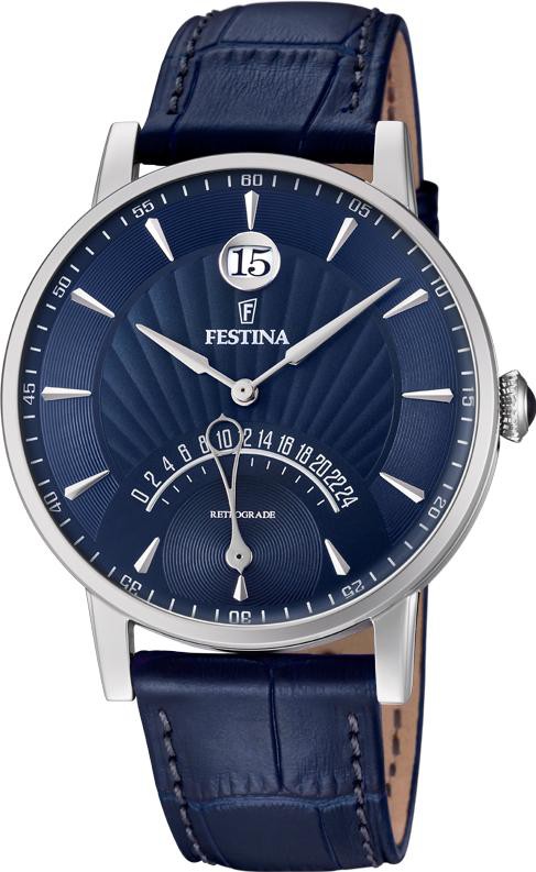 Festina Dualtime F16984/3 Mens Wristwatch Classic Design