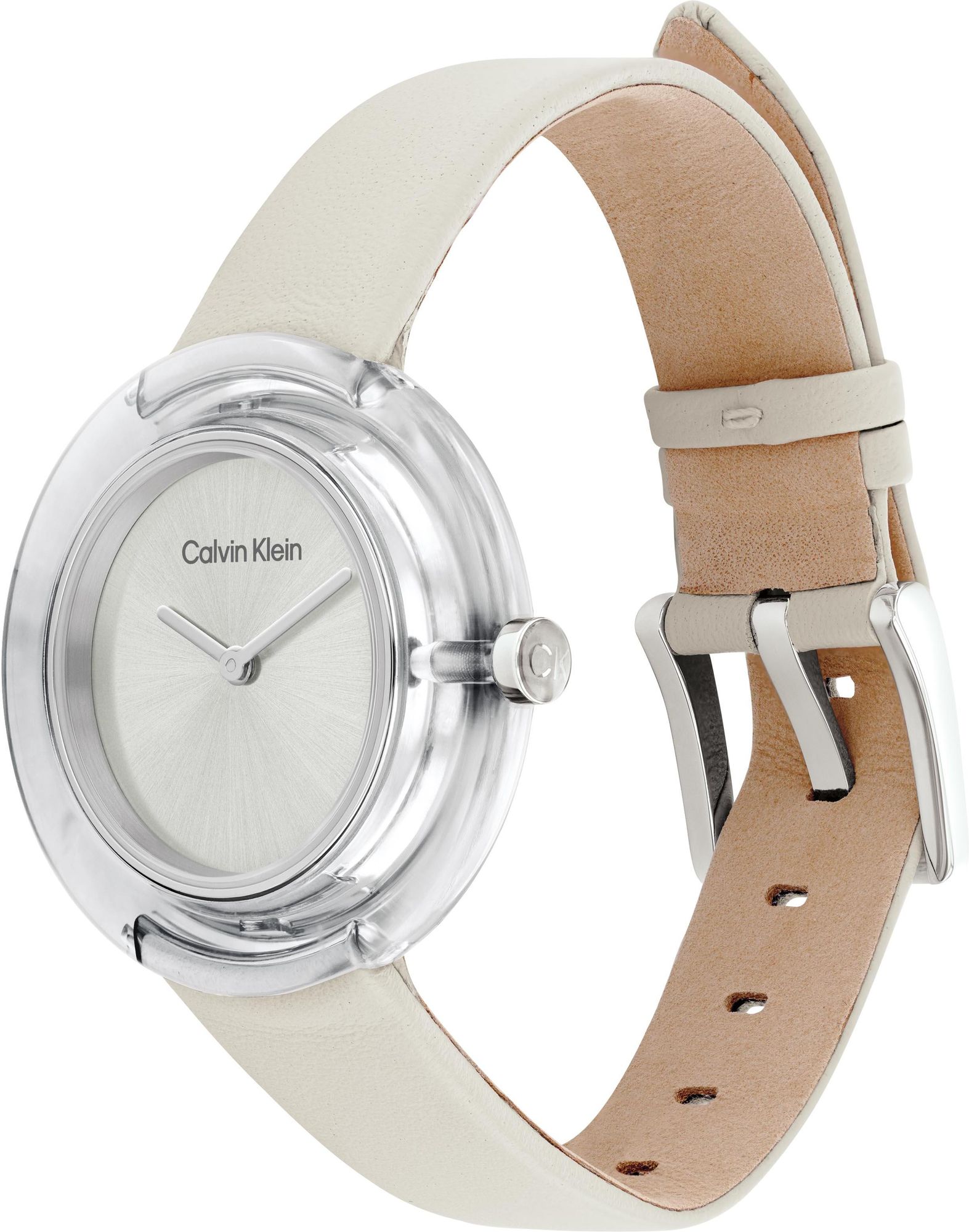 Calvin Klein Circular Transparent Resin 25200019 Damenarmbanduhr