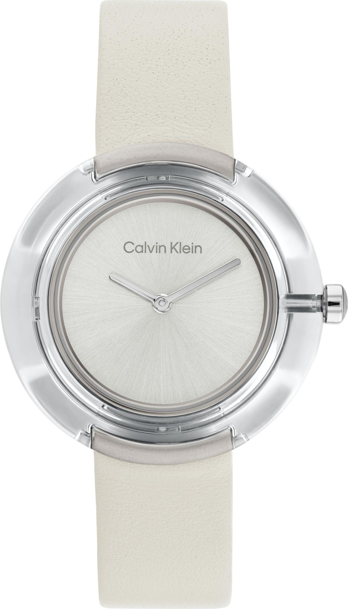 Calvin Klein Circular Transparent Resin 25200019 Damenarmbanduhr