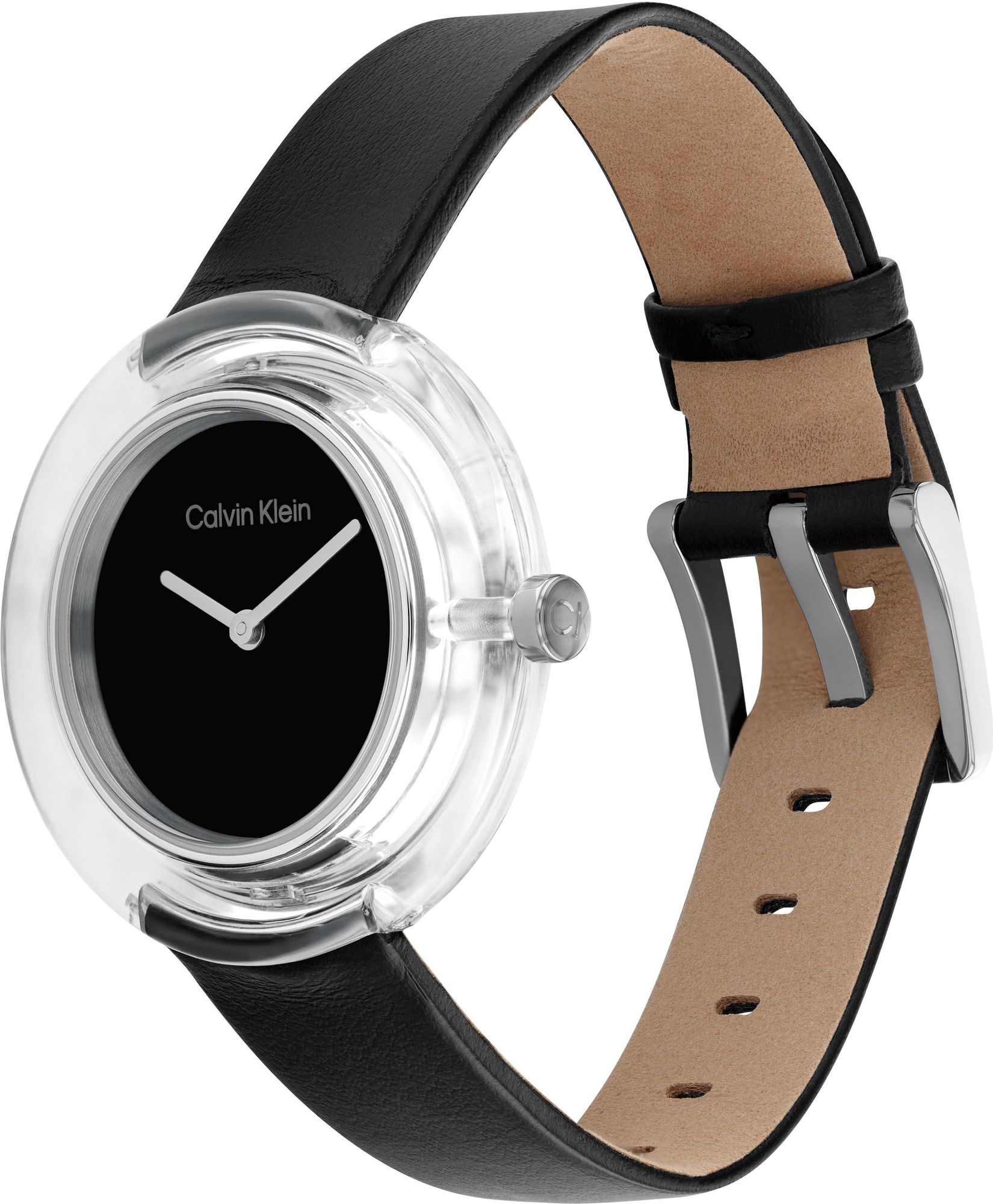 Calvin Klein Circular Transparent Resin 25200020 Damenarmbanduhr