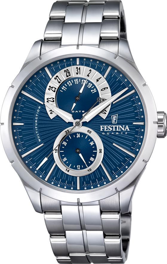 Festina Retrograde F16632/a Montre-Bracelet pour hommes Design Classique