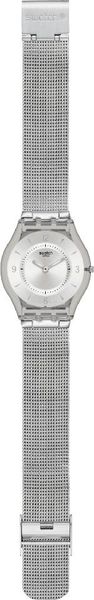 Swatch METAL KNIT AGAIN SS08M100M Orologio unisex Swatch METAL KNIT AGAIN SS08M100M Orologio unisex