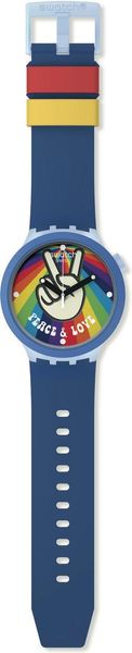 Swatch Big Bold BIOCERAMIC PEACE HAND LOVE SB03N105 Reloj unisex Swatch Big Bold BIOCERAMIC PEACE HAND LOVE SB03N105 Reloj unisex