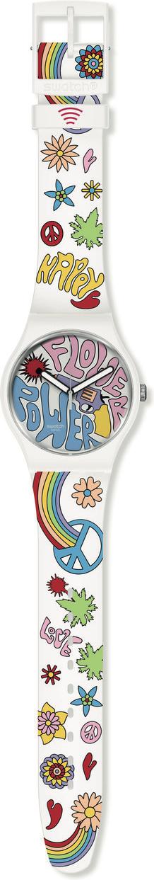 Swatch Original New Gent Bioceramic Standard PEACEPAY! SO32W108-5300 Unisexuhr