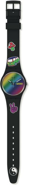 Swatch Original Gent Bioceramic Standard GO WITH THE 'BOW SO31B101 Unisex horloge Swatch Original Gent Bioceramic Standard GO WITH THE 'BOW SO31B101 Unisex horloge