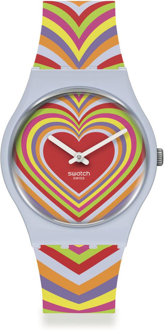 Swatch Original Gent Bioceramic Standard GROOVY LOVE SO31S100 Unisex horloge