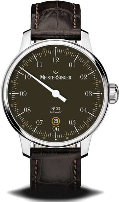 MeisterSinger N°03 - 40mm DM902C Montre Automatique pour hommes