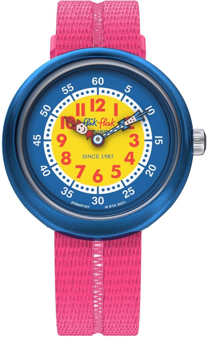 Flik Flak RETRO PINK FBNP190 Kinderhorloge