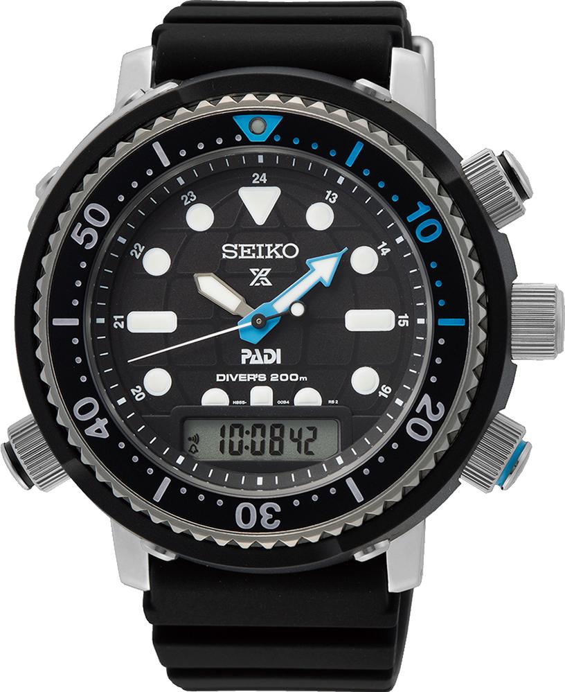 Seiko Prospex SEA Solarchronograph analog-digital PADI Special Edition SNJ035P1 Herenchronograaf