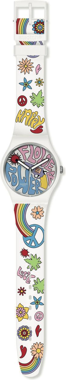 Swatch Original New Gent Bioceramic Standard POWER OF PEACE SO32W107 Unisexuhr