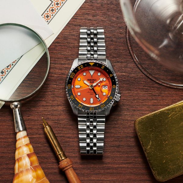 Seiko 5 Sports Automatik GMT SSK005K1 Herren Automatikuhr Seiko 5 Sports Automatik GMT SSK005K1 Herren Automatikuhr