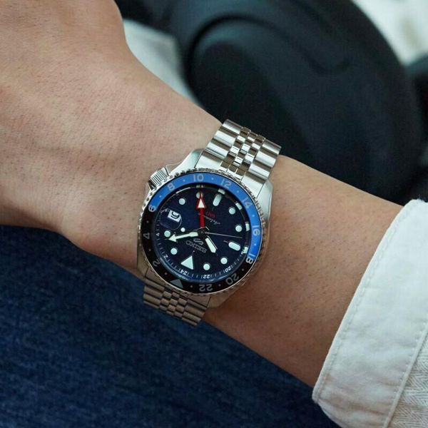 Seiko 5 Sports Automatik GMT SSK003K1 Orologio automatico uomo Seiko 5 Sports Automatik GMT SSK003K1 Orologio automatico uomo