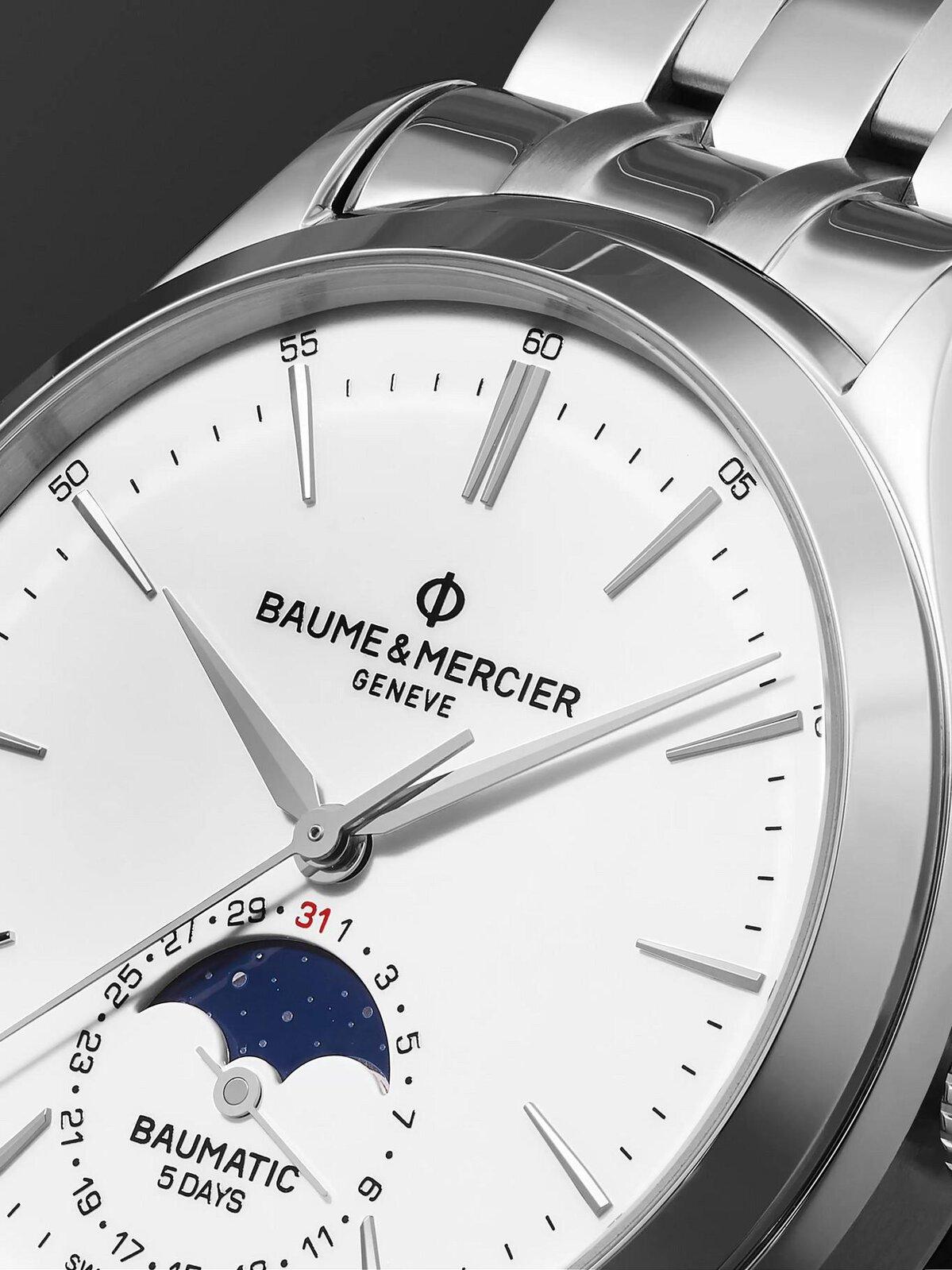 Baume & Mercier Clifton Baumatic Moon-phase M0A10552 Montre Automatique pour hommes