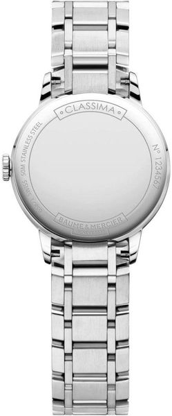 Baume & Mercier Classima M0A10489 Orologio da polso donna Baume & Mercier Classima M0A10489 Orologio da polso donna