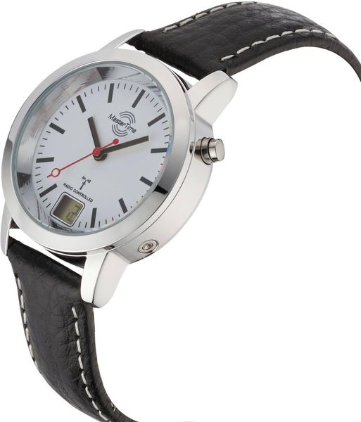 Master Time MT Basic Bahnhofuhren MTLA-10593-21L Reloj radiocontrolado para mujeres Master Time MT Basic Bahnhofuhren MTLA-10593-21L Reloj radiocontrolado para mujeres