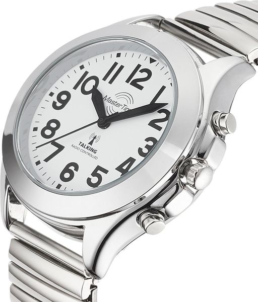 Master Time Talking II MTLA-10706-60M Radioklok door dames Master Time Talking II MTLA-10706-60M Radioklok door dames