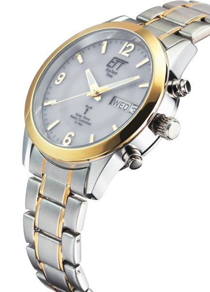 Eco Tech Time Solar Drive Funk ETT Gobi EGS-11253-12M Radioklok voor heren