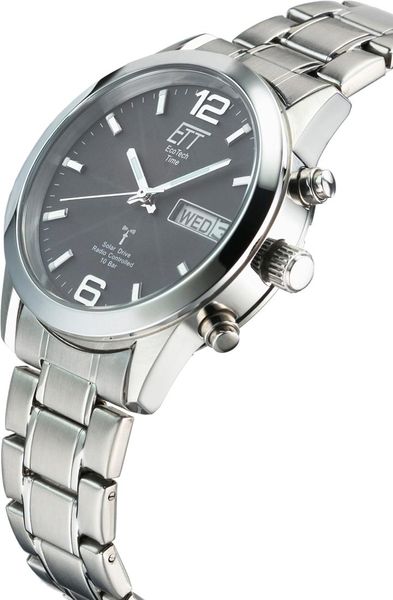 Eco Tech Time Solar Drive Funk ETT Gobi EGS-11247-22M Herrenfunkuhr Eco Tech Time Solar Drive Funk ETT Gobi EGS-11247-22M Herrenfunkuhr