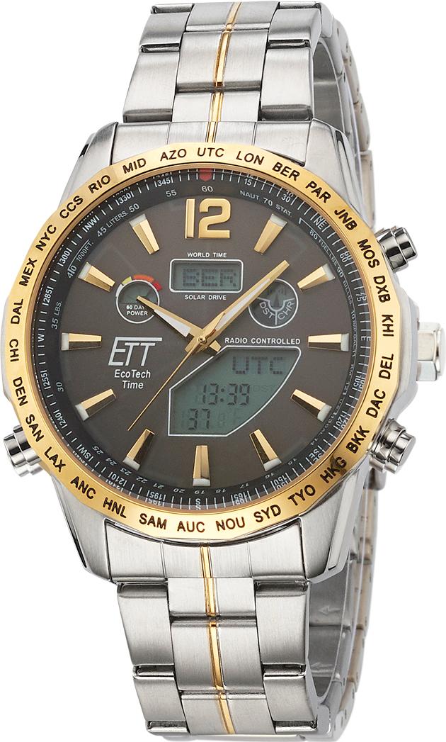 Eco Tech Time Solar Drive Funk Professional  Serie Discovery EGS-11479-21M Herrenfunkuhr