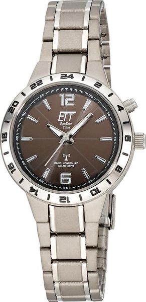 Eco Tech Time Solar Drive Funk Basic Titan ELT-11446-21M Atomic watch for women Eco Tech Time Solar Drive Funk Basic Titan ELT-11446-21M Atomic watch for women
