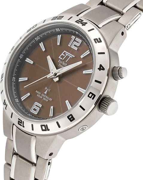 Eco Tech Time Solar Drive Funk Basic Titan ELT-11446-21M Atomic watch for women Eco Tech Time Solar Drive Funk Basic Titan ELT-11446-21M Atomic watch for women